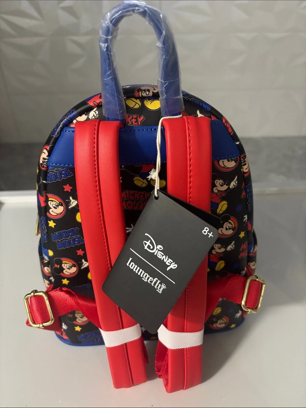 NEW Disney Loungefly Limited Edition Mickey Mouse Black, Red  Backpack